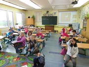 Návštěva předškoláků v ZŠ Čachovice